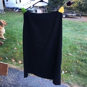 Gorgeous Christopher & Banks Long Black Skirt